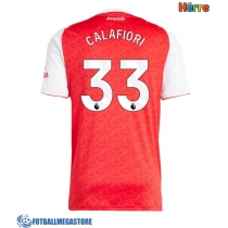 Fotballdrakt Herre Arsenal Riccardo Calafiori #33 Hjemmedrakt 2025-26 Kortermet